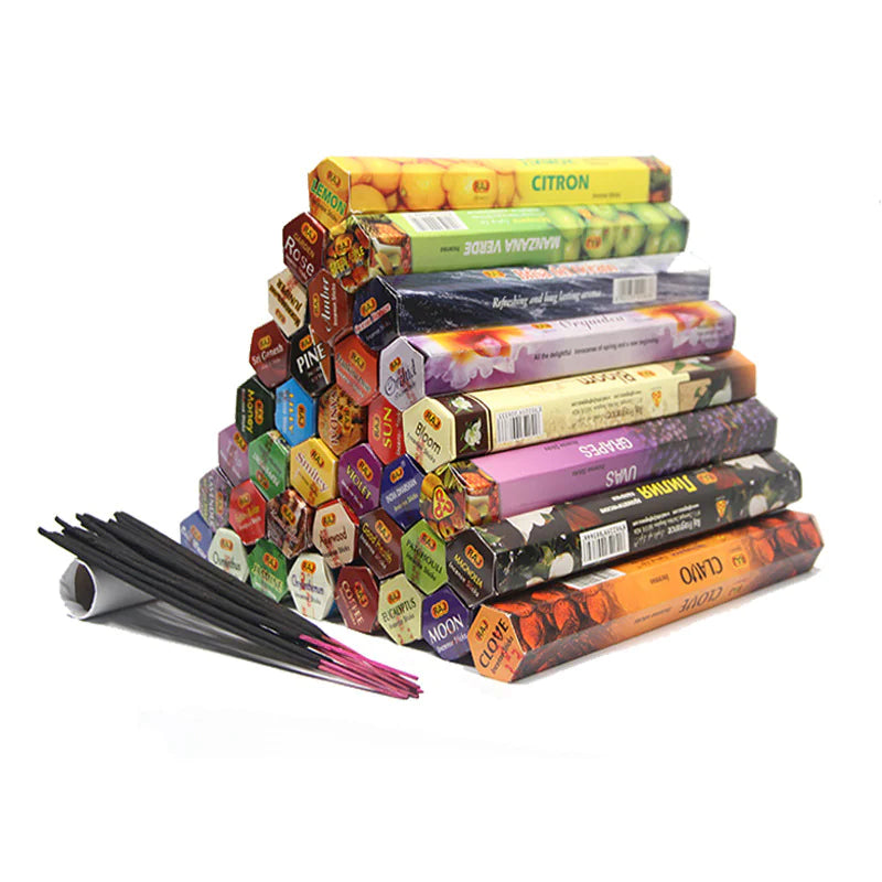 Aromatherapy Incense Sticks – 25 Scent Collection