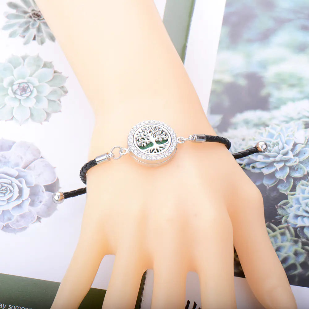 Tree of Life Aromatherapy Oil Bracelet